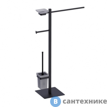 картинка Стойка в ванную комнату Timo 14085/03 чёрный