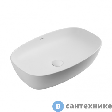 картинка Раковина ABBER Rechteck AC2206MW белая матовая