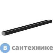 Релинг/полотенцедержатель Bertocci Fly металлический 42 см, чёрный матовый (149 1513 1600)