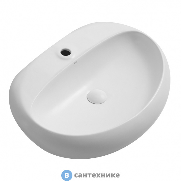 Раковина ABBER Bequem AC2112MW белая матовая накладная