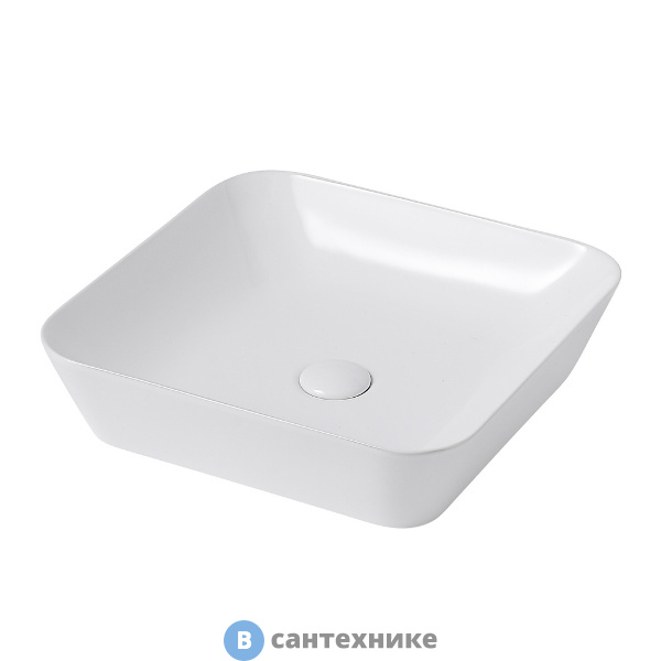 Раковина ABBER Rechteck AC2205 накладная белая