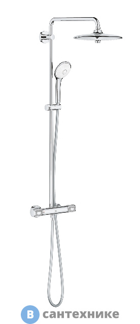 Душевая стойка Grohe 27296003 EUPHORIA SYSTEM с термостатом (хром)