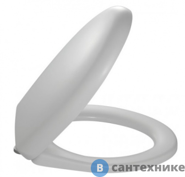 картинка Крышка/сиденье Jacob Delafon MIDEO 4393K-00 с микролифтом (бел)
