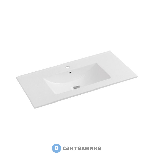 Раковина Vincea VBS-13100 керамическая, белый