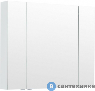 картинка Зеркало Aquanet Алвита new 100 белый матовый (277542)