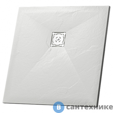 картинка Душевой поддон RGW ST-W белый 75*75*2,5 квадратный (16152075-01), без сифона