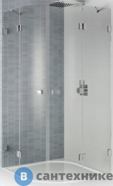 картинка Душевой уголок Riho SZ SCANDIC NXT X309 870x870x2000 L/P Хром (G001107120/GX04403C0) без поддона