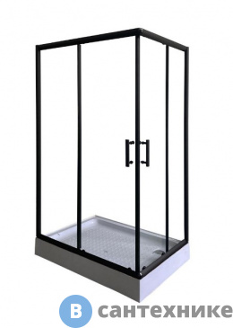 картинка Душевой уголок Parly ZQ121B-L (120*80*195)