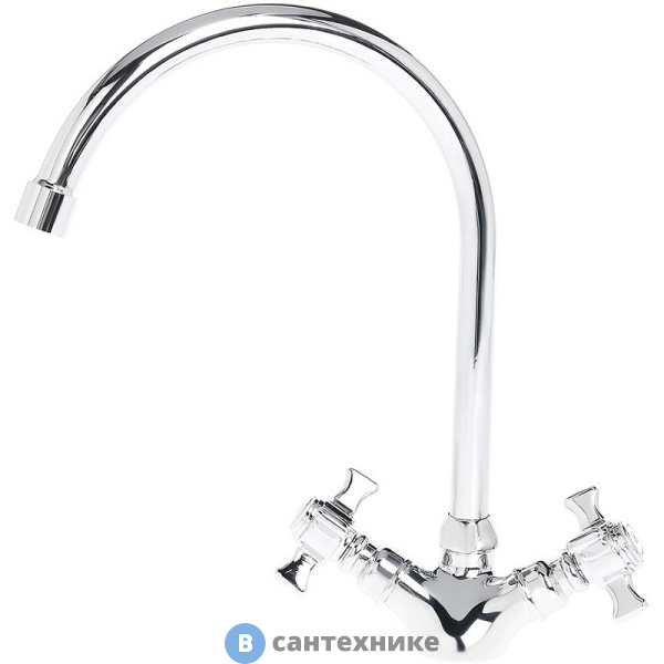 Смеситель Agger Retro-X A1700000 для кухни, хром