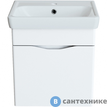 картинка Тумба Orange TOPLINE-Monaco TP-MO50+RA подвесная с раковиной, белая