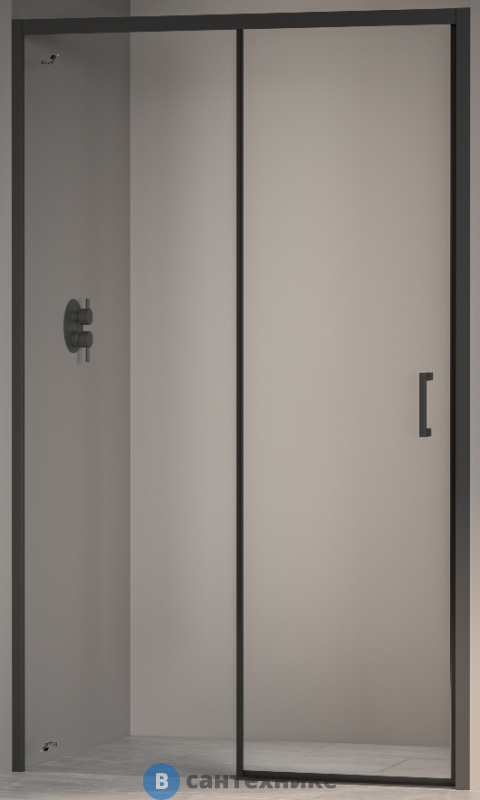 Душевая дверь RGW PA-017B чёрный/Прозрачное/6 мм 150*195 (350801715-14)