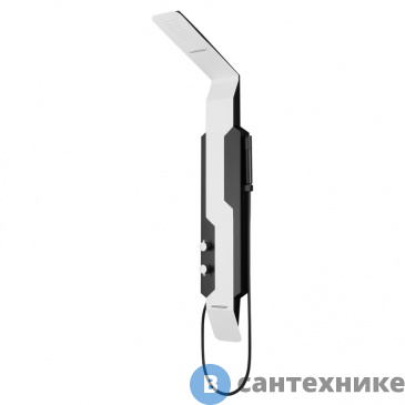 картинка Душевая панель Black&White  GR028 White + Black (1400х220)