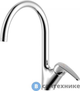 картинка Смеситель H2O Capital Start HFKS07000 для кухни с высоким изливом