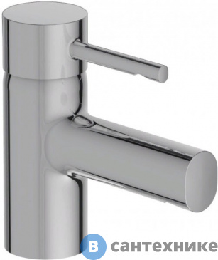 картинка Смеситель Jacob Delafon CUFF E98297-CP на умывальник без донного клапана, уменьшенный (хром)