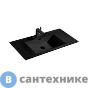 Раковина Vincea VCB-13100B из искусственного камня, черный