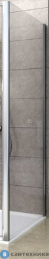 картинка Душевая стенка Ravak PPS-100 блестящая + Транспарент (90GA0C00Z1)