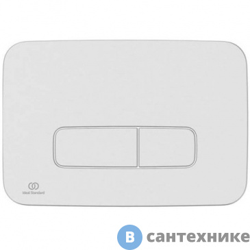 картинка Клавиша смыва Ideal STANDARD R0123AC OLEAS M3 двойной смыв (белый)