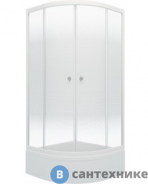 картинка Душевой уголок Тритон Лайт 90*90 В (DK212_1)