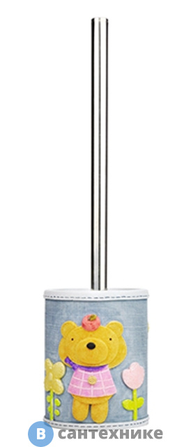 Щетка для унитаза WasserKRAFT Lossa K-3427 металл, хромоникелевое покрытие, полирезин