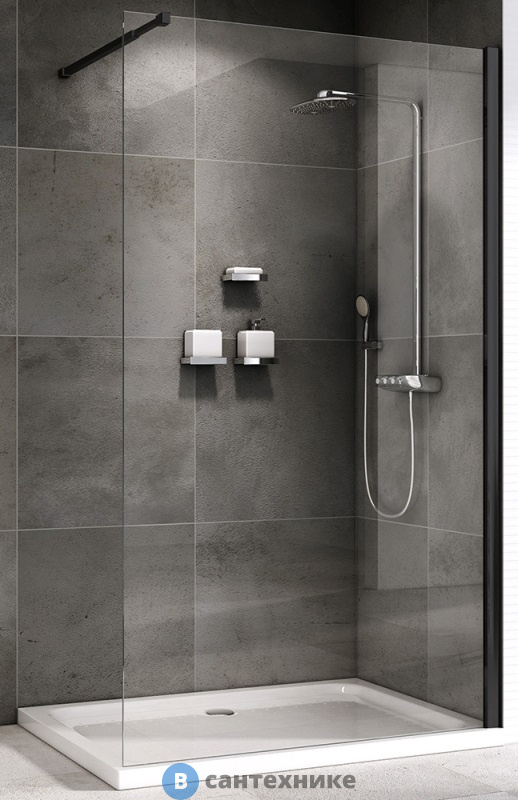 Душевая перегородка ABBER Immer Offen AG61100B8 100*200