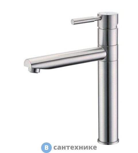 Смеситель WasserKRAFT Wern 4207 для кухни латунь, покрытие «матовый хром»