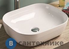 Раковина Art & MAX накладная AM-78104, белый, 505х405х140