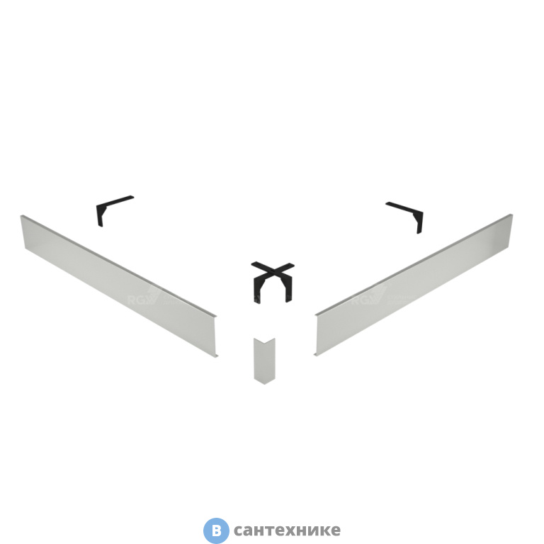 Экран для поддона RGW N/ST-01 W 90*90 (50231599-01)