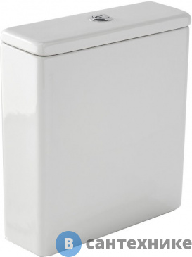 картинка Бачок Jacob Delafon ETAL212-0 ALEO для унитаза, с механизмом смыва на 3/6 л, белый