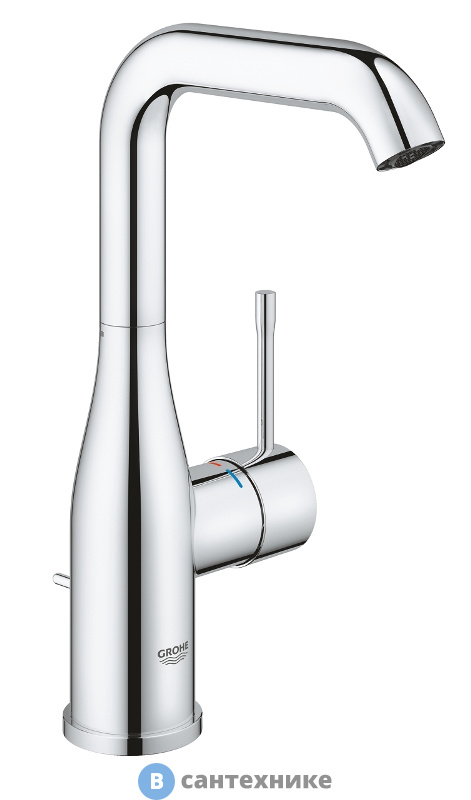 Смеситель Grohe 32628001 Essence+ для раковины с выс. изливом
