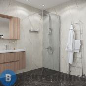 Душевая перегородка Niagara Eco NG-531-70 (70х190) хром, стекло прозрачное