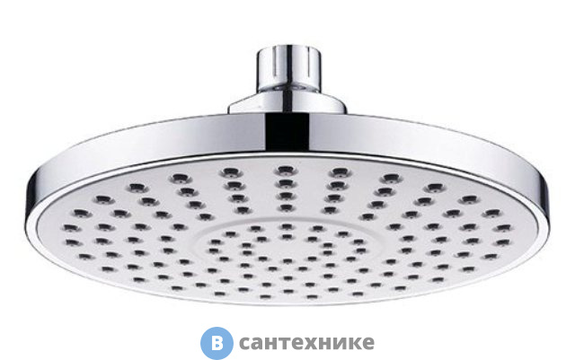 Верхняя душевая насадка WasserKRAFT A029 хромоникелевое покрытие, ABS-пластик