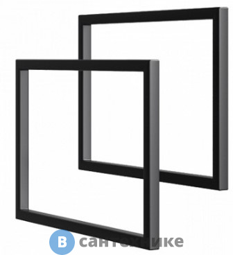 Комплект ног для тумбы Aqwella Fargo 60см. (FRGN380)