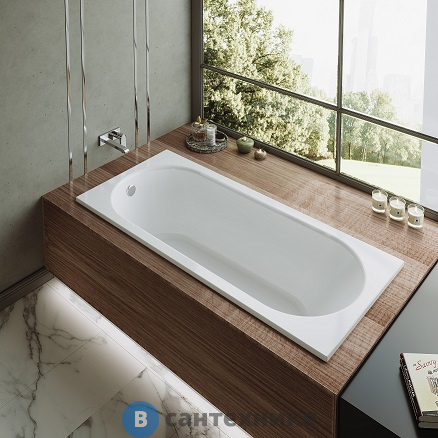 Ванна акриловая Timo ROHA1370 (1300*700*580), без каркаса и сифона