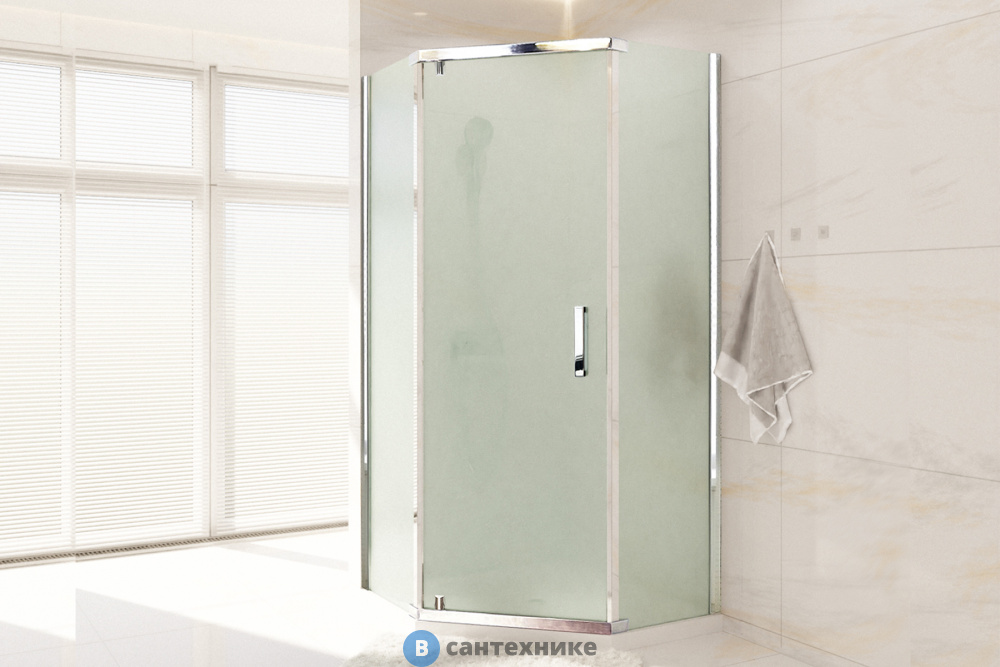 Душевой уголок Royal Bath RB 1290TR-C-CH 90х120х200 (матовое) без поддона