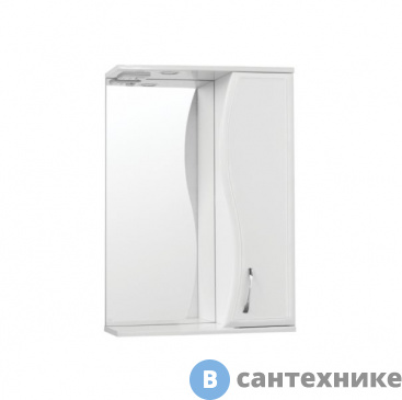 картинка Зеркало-шкаф Style line Панда ВОЛНА 550/С (4650134470369)