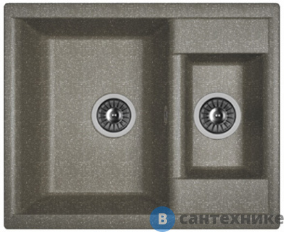 картинка Кухонная мойка Dr. Gans Астра 620 К, чёрный СМс (25.065.D0620.407)