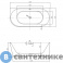 картинка Акриловая ванна ABBER AB9502-1.4 R белая