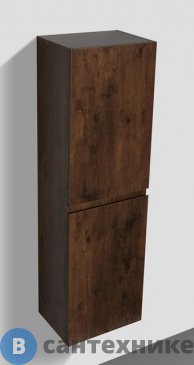 картинка Шкаф BelBagno 35 см LUCE-1350-2A-SC-PL подвесной с двумя распашными дверцами, Polissandro