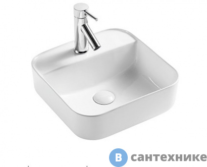 картинка Раковина WELTWASSER ELBACH 2230 подвесная (390х390х140)