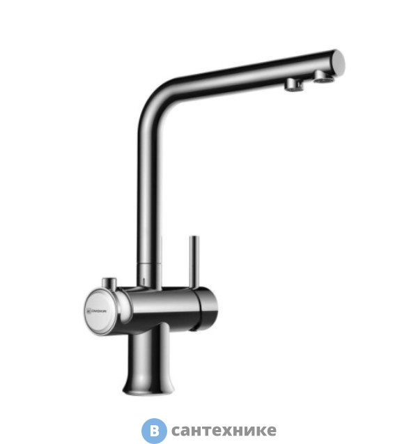 Смеситель OMOIKIRI Hotaru-C-WH хром/белый (4994051)