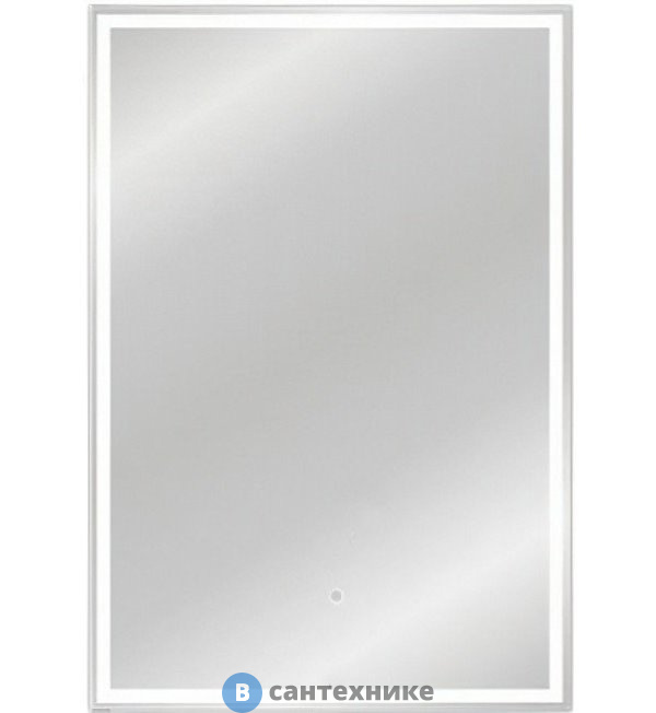 Зеркало-шкаф Style line КВАРТЕТ 50*80 с подсветкой, сенсор на зеркале (2000949237350)