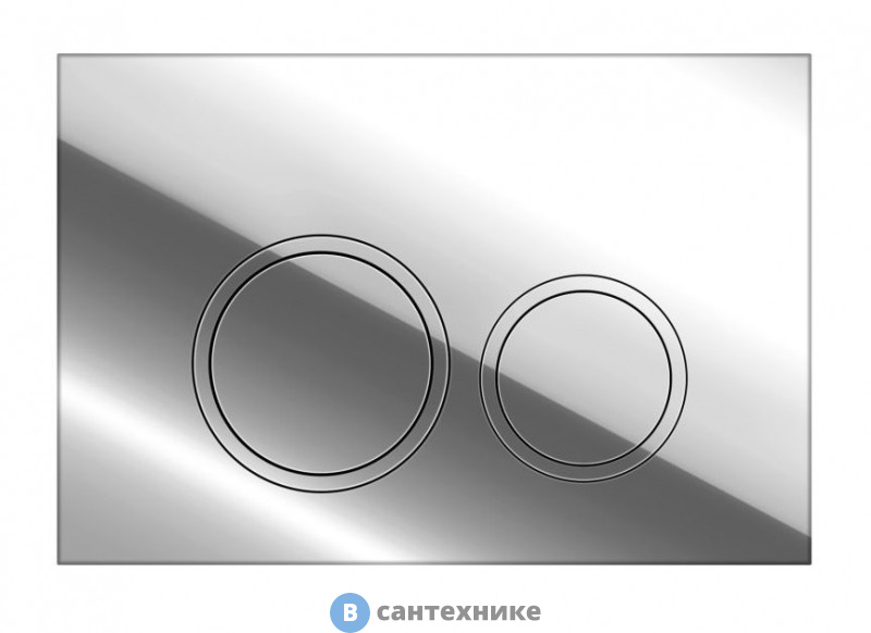 Клавиша смыва ESBANO KRG-11SC глянцевый хром