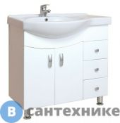 Тумба с раковиной Onika ЭЛЬБРУС 82.10 крыло справа (108202)