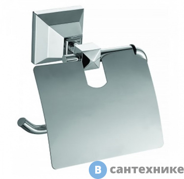 картинка Бумагодержатель AZARIO ALTRE с крышкой, хром (AZ-96010)