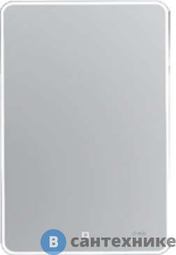 картинка Зеркало Dreja POINT 50x80 см, сенсорный выключатель, LED-подсветка (99.9026)