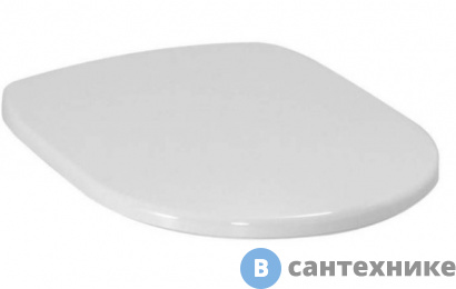 картинка Сиденье Artceram AZULEY/ATELIER для унитаза, белый с шарнирами хром (микролифт) (AZA001 01 71)