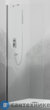 картинка Перегородка для душа RGW WA-102 хром/Прозрачное/6 мм 70*195 (351010207-11)