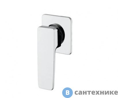 картинка Смеситель M&Z NGM02700 New Geometry для душа встраиваемый, комплект, хром