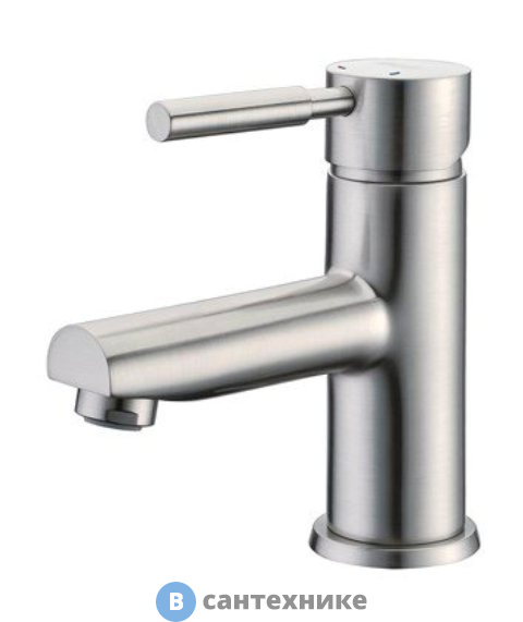 Смеситель WasserKRAFT Wern 4203 для раковины латунь, покрытие «матовый хром»