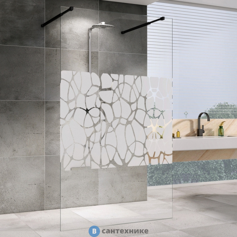 Душевая перегородка ABBER Immer Offen AG68100BF8